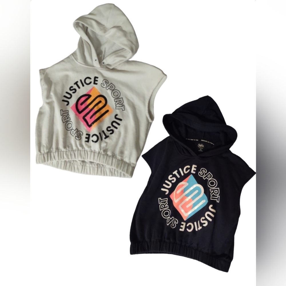 Justice Cut Off Hoodie lot
